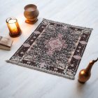 Tapis en soie fait machine SILKEN 70x110 Tapis turc en acrylique