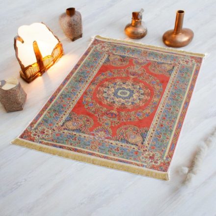 Tapis en soie fait machine SILKEN 70x110 Tapis turc en acrylique