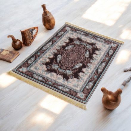 Tapis en soie fait machine SILKEN 70x110 Tapis turc en acrylique