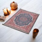 Tapis en soie fait machine SILKEN 70x110 Tapis turc en acrylique