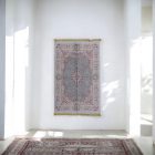 Tapis en soie fait machine SILKEN 70x110 Tapis turc en acrylique