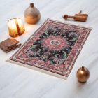 Tapis en soie fait machine SILKEN 70x110 Tapis turc en acrylique