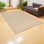 Tapis épais en laine 197x305 tapis uni de salon