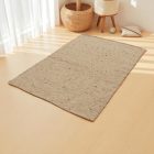 Tapis épais en laine 130x190 tapis laine pour le salon