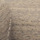 Tapis épais en laine 170x187 tapis uni de salon