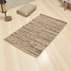 Tapis épais en laine 90x157 tapis uni de salon