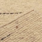 Tapis épais en laine 60x107 tapis uni de salon