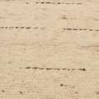 Tapis épais en laine 60x107 tapis uni de salon