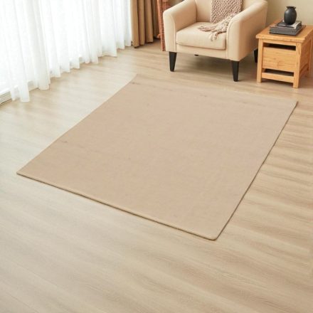 Tapis laine 132x141 tapis épais pour salon
