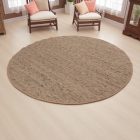 Tapis rond en laine 220x220 tapis épais pour salon