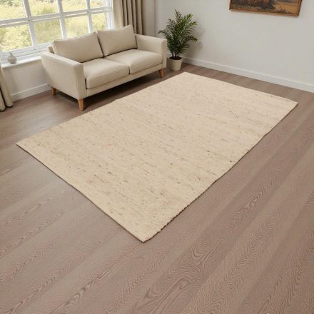 Tapis laine beige 161x257 Tapis uni de salon