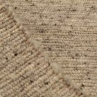 Tapis laine épais gris 160x250 tapis en laine moderne