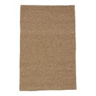 Tapis laine épais gris 160x250 tapis uni pour le salon