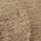 Tapis laine épais gris 160x250 tapis uni pour le salon