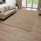 Tapis laine épais 200x300 tapis uni pour le salon