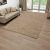 Tapis laine épais 200x300 tapis uni pour le salon
