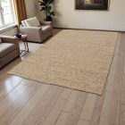 Tapis laine épais 200x300 tapis uni pour le salon
