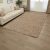 Tapis laine épais 200x300 Tapis uni de salon