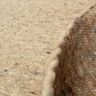 Tapis laine épais 250x350 grand tapis de salon