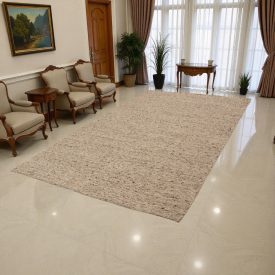 Tapis laine épais 250x350 grand tapis pour le salon