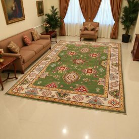 Tapis Kazak 193x294 tapis oriental fait main