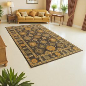 Tapis oriental Kazak 195x294 tapis fait main pour le salon