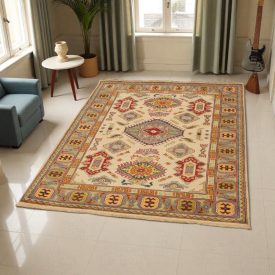 Tapis Kazak 124x175 tapis oriental fait main