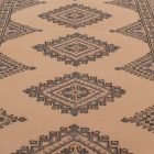 Tapis de couloir beige Jaldar 180x64 tapis pakistanais fait main