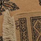 Tapis de couloir beige Bokhara 244x81 tapis pakistanais fait main