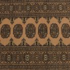 Tapis de couloir beige Bokhara 244x79 tapis pakistanais fait main