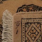 Tapis de couloir beige Bokhara 244x79 tapis pakistanais fait main