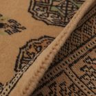 Tapis de couloir beige Bokhara 244x79 tapis pakistanais fait main