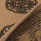 Tapis de couloir beige Bokhara 248x77 tapis pakistanais fait main