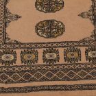 Tapis de couloir beige Bokhara 245x78 tapis pakistanais fait main