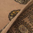 Tapis de couloir beige Bokhara 245x78 tapis pakistanais fait main