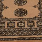 Tapis de couloir beige Bokhara 244x78 tapis pakistanais fait main