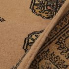 Tapis de couloir beige Bokhara 244x78 tapis pakistanais fait main