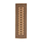 Tapis de couloir beige Bokhara 239x78 tapis pakistanais fait main