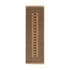 Tapis de couloir beige Bokhara 244x80 tapis pakistanais fait main