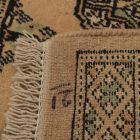 Tapis de couloir beige Bokhara 244x80 tapis pakistanais fait main