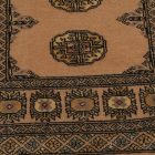 Tapis de couloir beige Bokhara 254x77 tapis pakistanais fait main