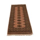 Tapis de couloir beige Bokhara 198x79 tapis pakistanais fait main