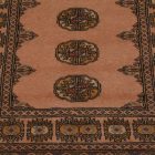 Tapis de couloir beige Bokhara 198x79 tapis pakistanais fait main
