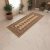 Tapis de couloir beige Bokhara 192x79 tapis pakistanais fait main