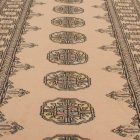 Tapis de couloir beige Bokhara 192x79 tapis pakistanais fait main
