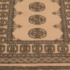 Tapis de couloir beige Bokhara 204x81 tapis pakistanais fait main