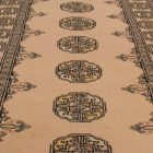 Tapis de couloir beige Bokhara 204x81 tapis pakistanais fait main