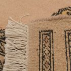 Tapis de couloir beige Bokhara 204x81 tapis pakistanais fait main