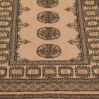 Tapis de couloir beige Bokhara 197x80 tapis pakistanais fait main