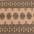 Tapis de couloir beige Bokhara 197x80 tapis pakistanais fait main